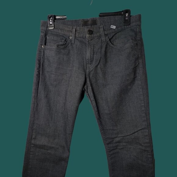 J Brand Kane Straight Fit -Leg Mens Dark Wash Denim Jeans Dark Gray 33 - Picture 14 of 16